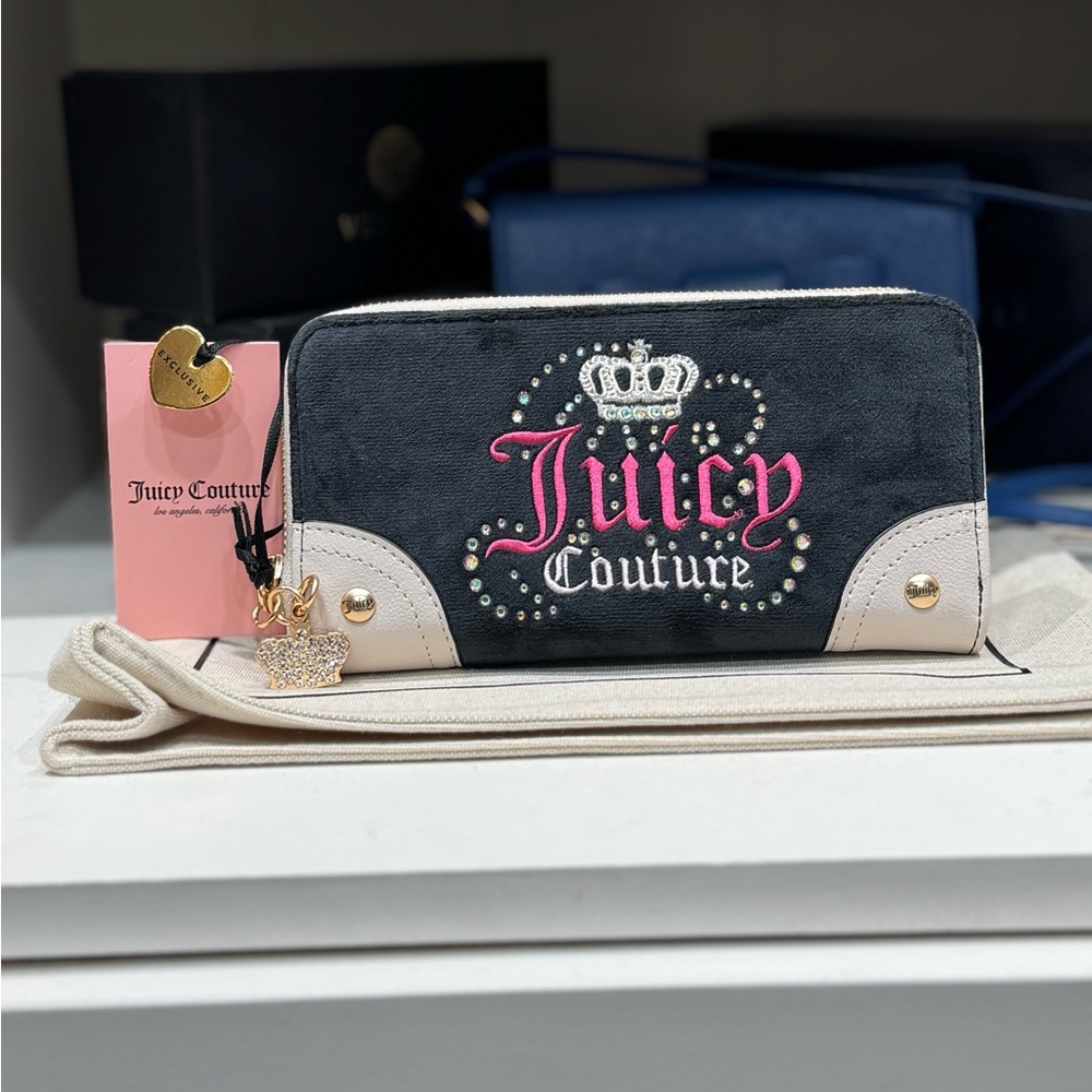 Dream Juicy LG ZA Liqourice/Crystal Black Juicy Couture NWT